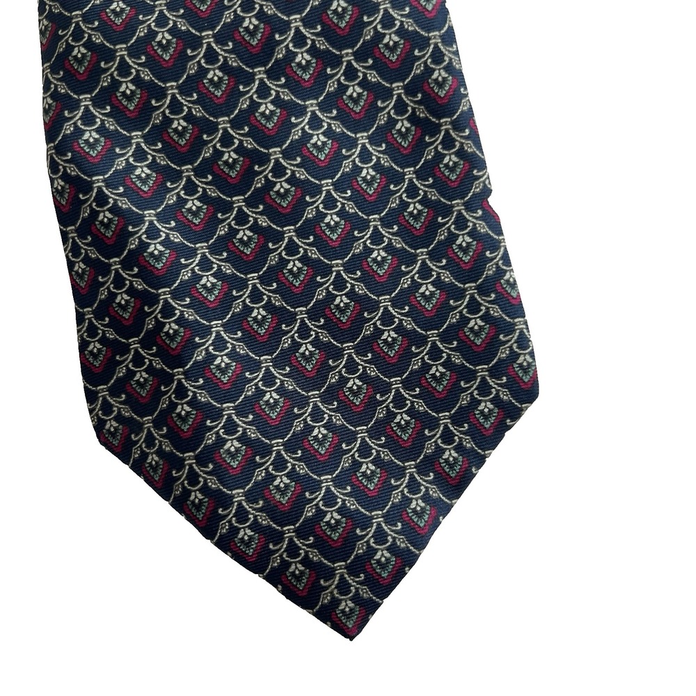 Vintage Christian Dior Men's Silk Neck Tie Classic Preppy Academia Heritage